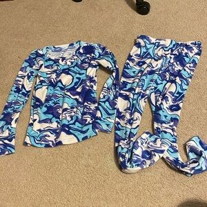 Fleece pajamas set